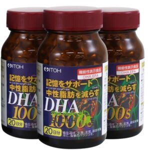 Viên Uống Hỗ Trợ Não Bộ DHA 1000mg ITOH Nhật Bản