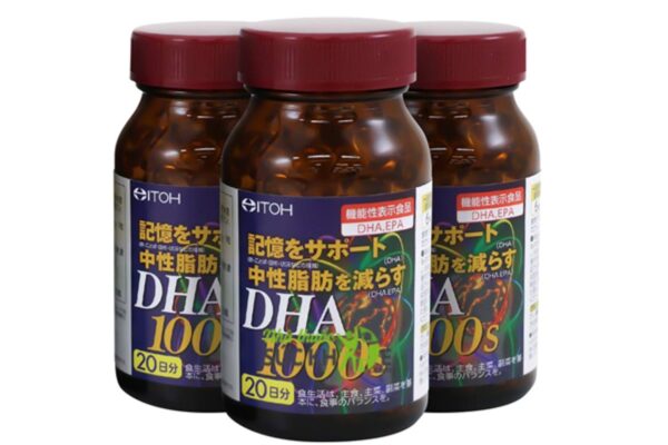 Viên Uống Hỗ Trợ Não Bộ DHA 1000mg ITOH Nhật Bản