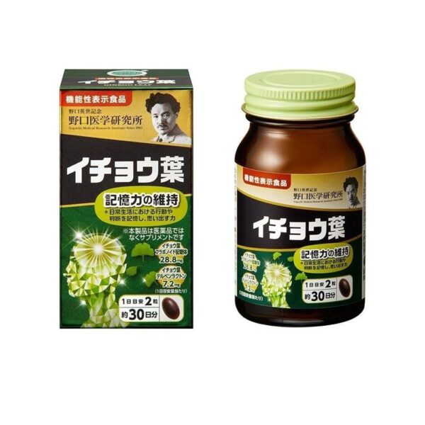 Viên uống hỗ trợ não bộ Noguchi Premium Ginkgo Leaf