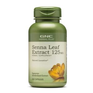 Viên uống hỗ trợ nhuận tràng GNC Herbal Plus Senna Leaf Extract 125mg