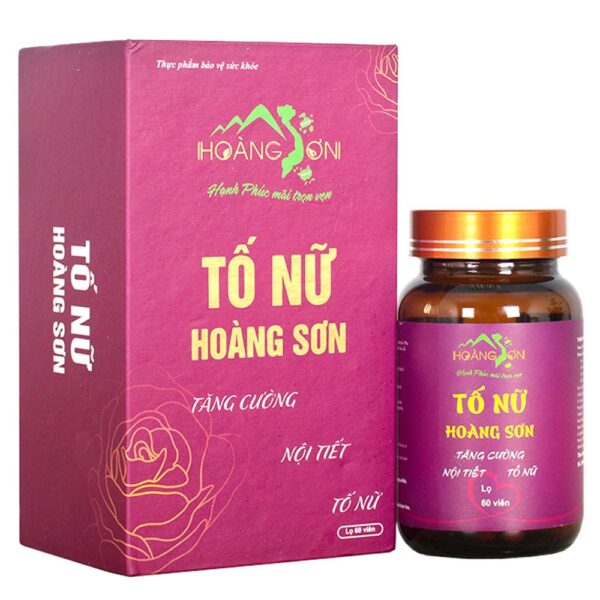 Viên uống hỗ trợ tăng nội tiết nữ Tố Nữ Hoàng Sơn