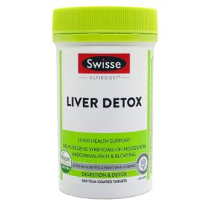 Viên Uống Hỗ Trợ Thải Độc Gan Swisse Liver Detox Úc