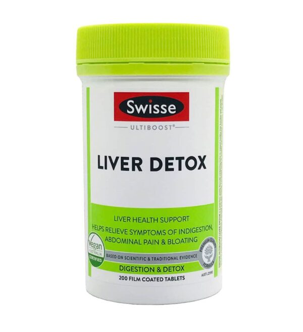 Viên Uống Hỗ Trợ Thải Độc Gan Swisse Liver Detox Úc