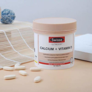 Viên uống hỗ trợ xương khớp Swisse Calcium + Vitamin D