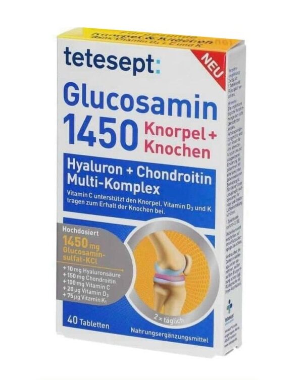 Viên uống hỗ trợ xương khớp Tetesept Glucosamin 1450