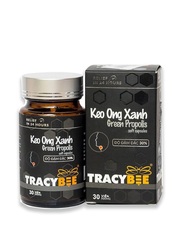 Viên uống Keo ong xanh Green propolis (Tracybee)