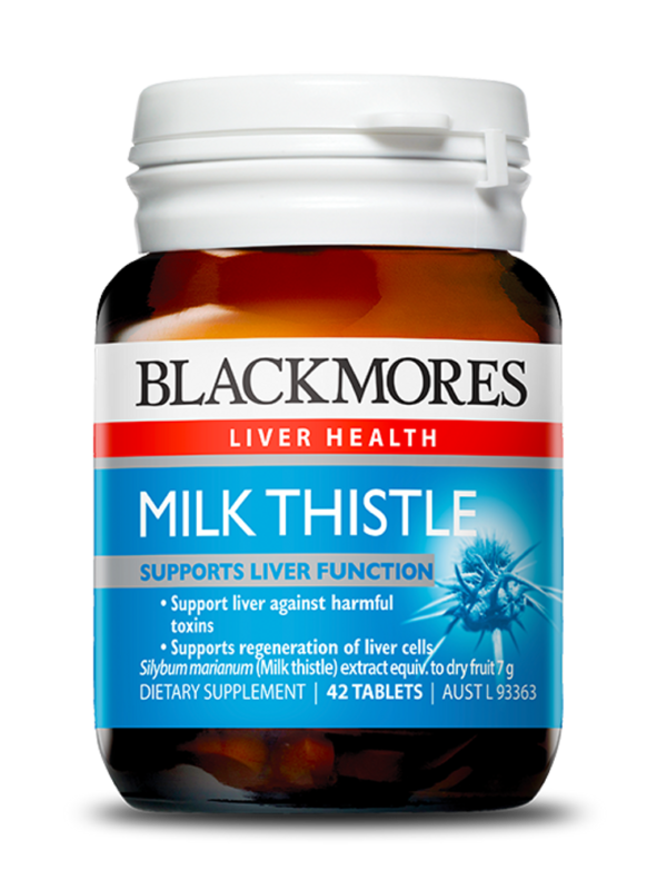 Viên uống Milk Thistle Blackmores hộp 42 viên của Úc