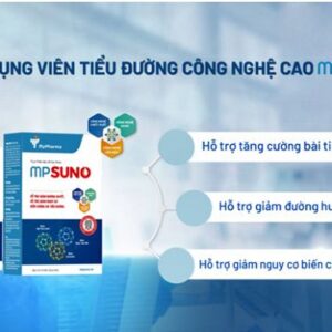 Viên uống MPsuno hỗ trợ sức khỏe người tiểu đường