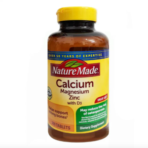 Viên Uống Nature Made Calcium Magnesium Zinc With Vitamin D3