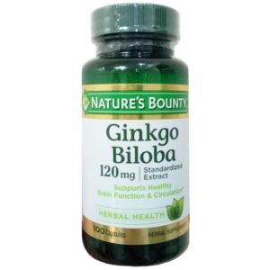 Viên uống Nature's Bounty Ginkgo Biloba 120mg chính hãng