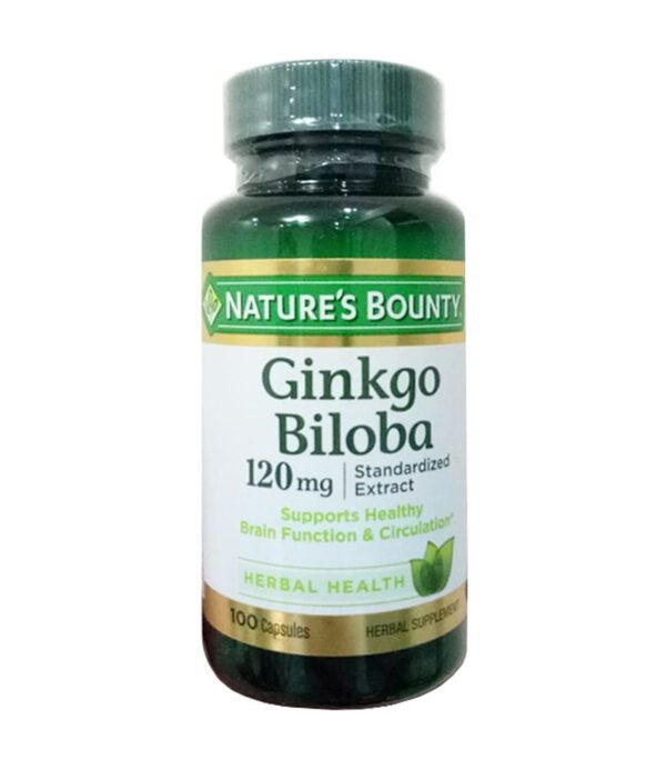 Viên uống Nature's Bounty Ginkgo Biloba 120mg chính hãng