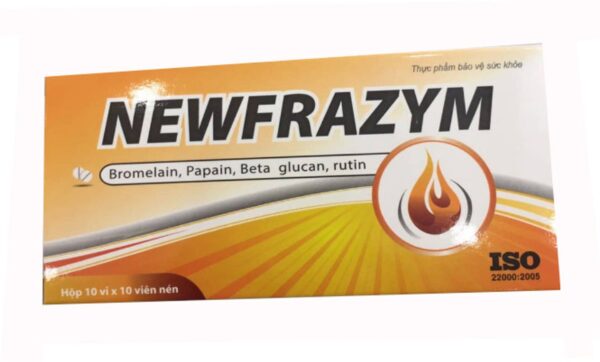 Viên uống Newfrazym vỉ 10 viên nén