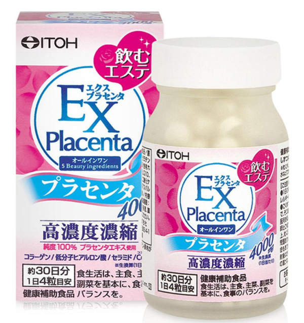 Viên uống nhau thai cừu Itoh EX Placenta 120 viên Nhật Bản