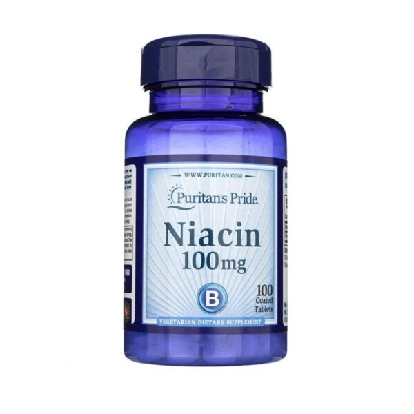 Viên uống Niacin 100mg Puritan’s Pride