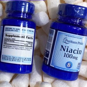 Viên uống Niacin 100mg Puritan’s Pride