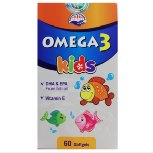 Viên uống Omega 3 Kids hộp 60 viên nang