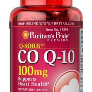 Viên uống Puritan's Pride coq10 100mg chính hãng của Mỹ