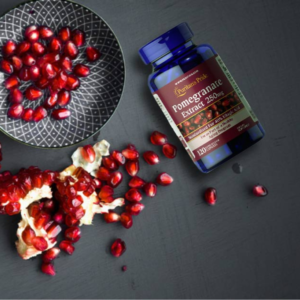 Viên uống Puritan’s Pride Pomegranate Extract hỗ trợ sáng da