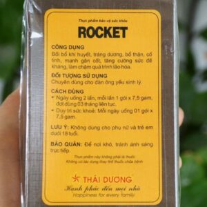 Viên Uống Rocket Cho Nam Giới Hộp 10 Gói Chính Hãng