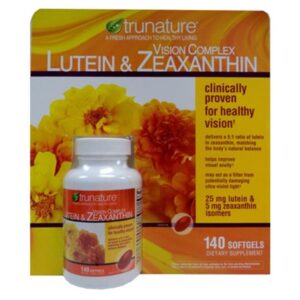 Viên uống hỗ trợ mắt Trunature Lutein & Zeaxanthin 140 Viên