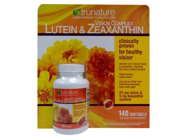 Viên uống hỗ trợ mắt Trunature Lutein & Zeaxanthin 140 Viên