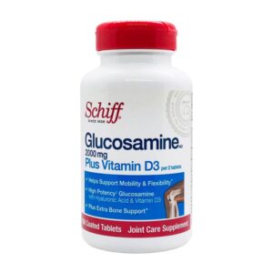 Viên uống Schiff Glucosamine 2000mg Plus vitamin D3 của Mỹ