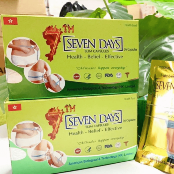 Viên uống Seven Days hỗ trợ giảm cân