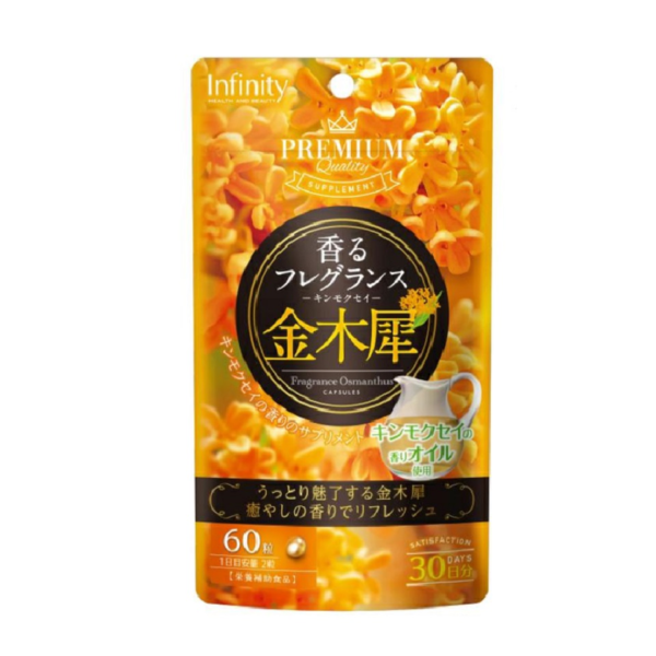 Viên uống thơm cơ thể hương quế hoa Infinity Premium