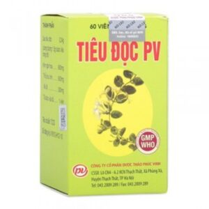 Viên uống Tiêu độc PV hỗ trợ giải độc gan- Phúc Vinh