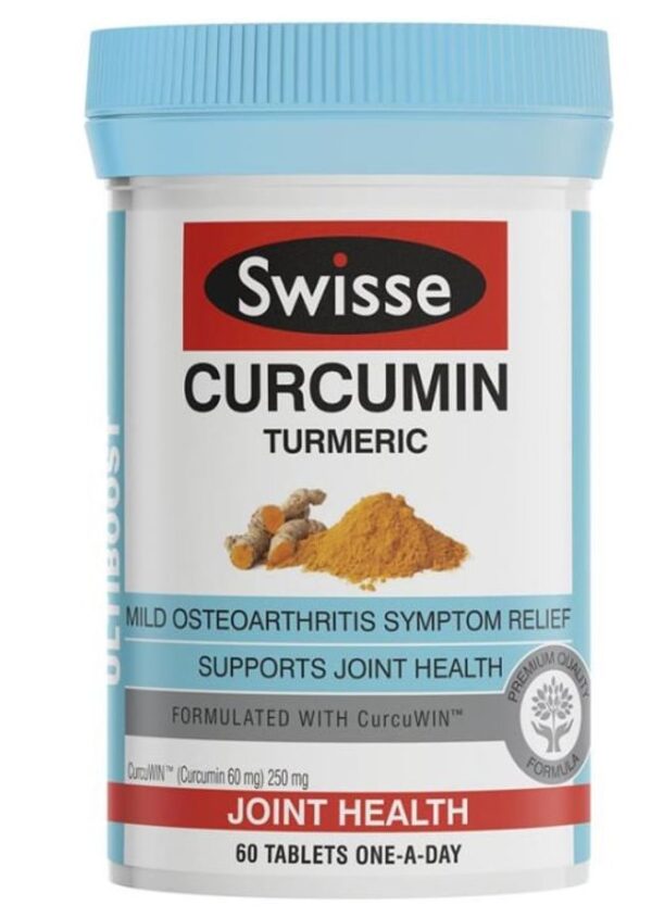 Viên uống tinh chất nghệ Swisse Curcumin Turmeric của Úc