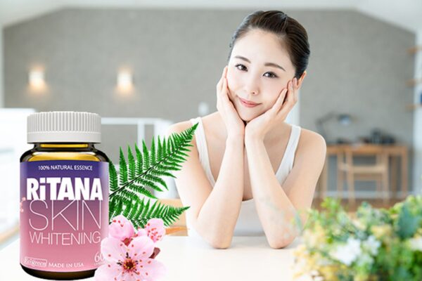 Viên uống trắng da Ritana Skin Whitening của Mỹ