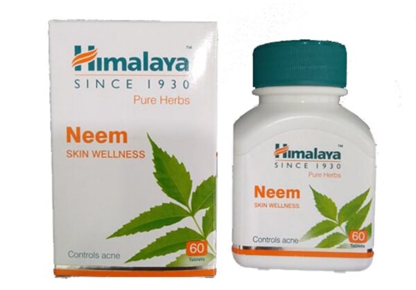 Viên uống ngừa mụn hiệu quả Neem Himalaya Ấn Độ