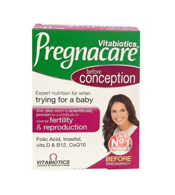 Viên uống Vitabiotics Pregnacare hỗ trợ tăng khả năng thụ thai