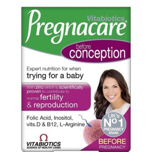 Viên uống Vitabiotics Pregnacare hỗ trợ tăng khả năng thụ thai