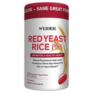 Viên Uống Weider Red Yeast Rice Plus 1200mg Hỗ Trợ Tim Mạch