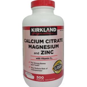 Viên vitamin Kirkland Calcium Citrate Magnesium And Zinc