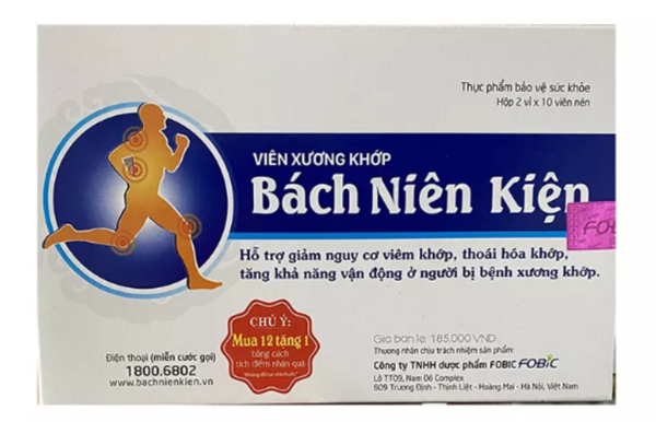 Viên xương khớp Bách Niên Kiện