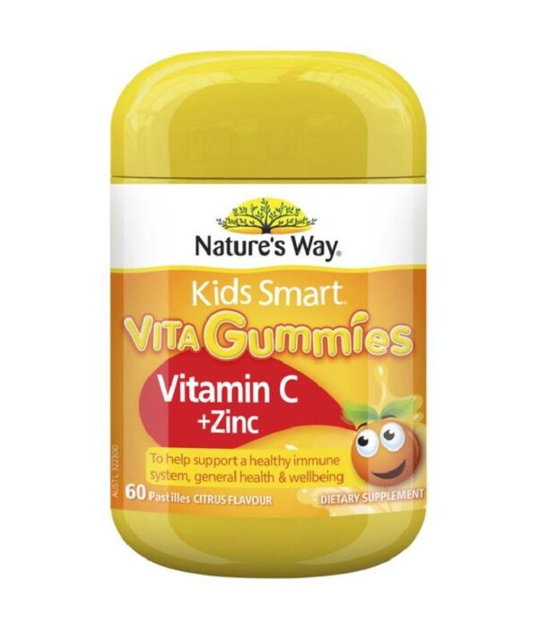 Vita gummies hỗ trợ bổ sung vitamin C và Kẽm cho bé