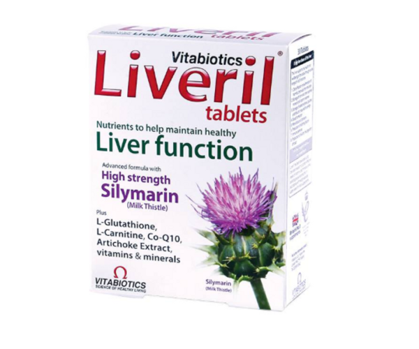 Vitabiotics Liveril - Viên giải độc gan, tăng cường sức khỏe