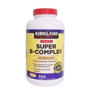 Vitamin B tổng hợp Super B-Complex Kirkland 500 viên