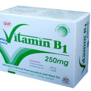 Vitamin B1 250mg Mekophar hộp 100 viên