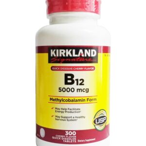 Vitamin B12 5000 mcg Kirkland 300 viên của Mỹ