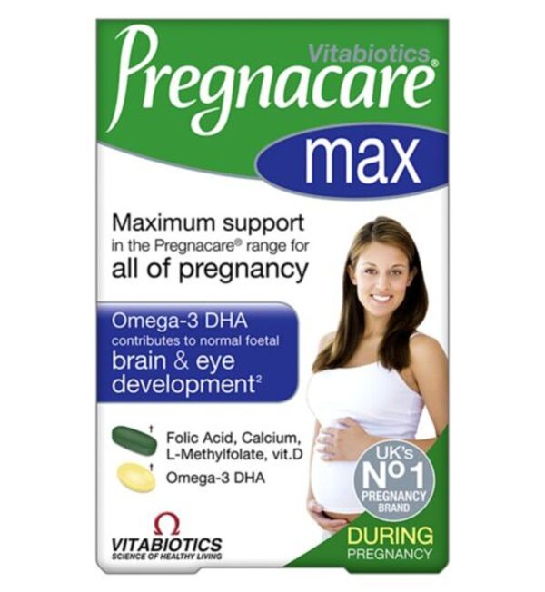 Vitamin Bà Bầu Pregnacare Max Của Anh Hộp 84 Viên