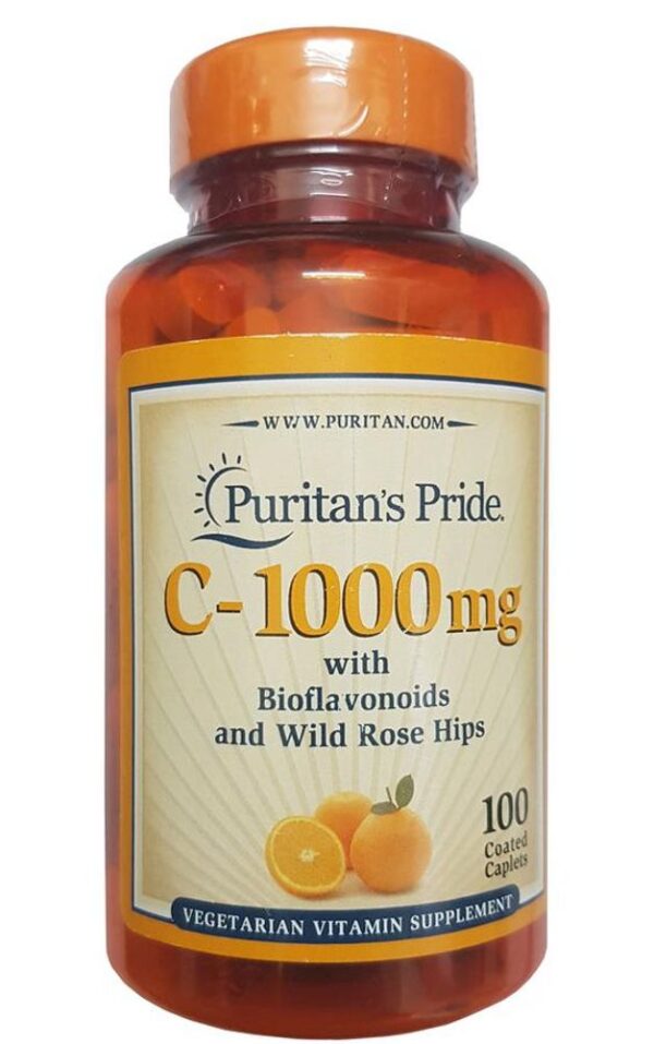 Vitamin C Puritan's Pride 1000mg Của Mỹ Hộp 100 Viên