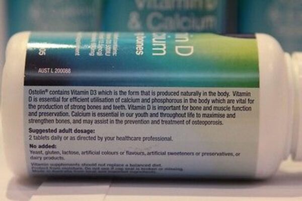 Calcium & Vitamin D3 Ostelin Của Úc