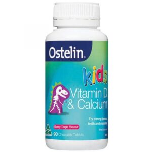 Vitamin D Và Calcium Ostelin Kids Cho Bé Từ 2-13 Tuổi Của Úc