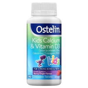 Vitamin D Và Calcium Ostelin Kids Cho Bé Từ 2-13 Tuổi Của Úc