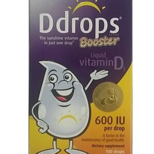 Vitamin D3 Ddrops Booster 600 IU cho xương chắc khỏe