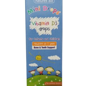 Vitamin D3 Natures Aid 400IU Cho Bé Từ Sơ Sinh Đến 5 Tuổi