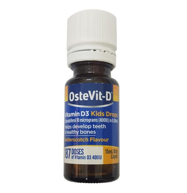 Vitamin D3 Ostevit dạng giọt của Úc cho bé từ 0-12 tuổi